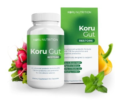 Koru Gut Restore has been uniquely formulated using 15mg of PreforPro® and 485mg of 70B Koru Probiotic formulation.