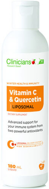 Contains 2 poweful antioxidants, Vitamin C and Quercetin, with Liposomal technology to provide advanced support for your immune system