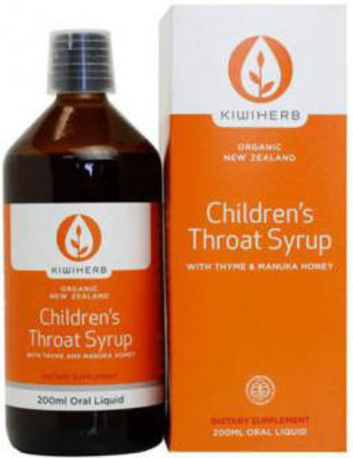 Contains Certified Organic Echinacea and Thyme, and is Formulated for Children 0 - 12 Years of Age