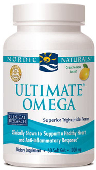 Provides Concentrated Levels of Omega-3's EPA and DHA Essential Fatty Acids