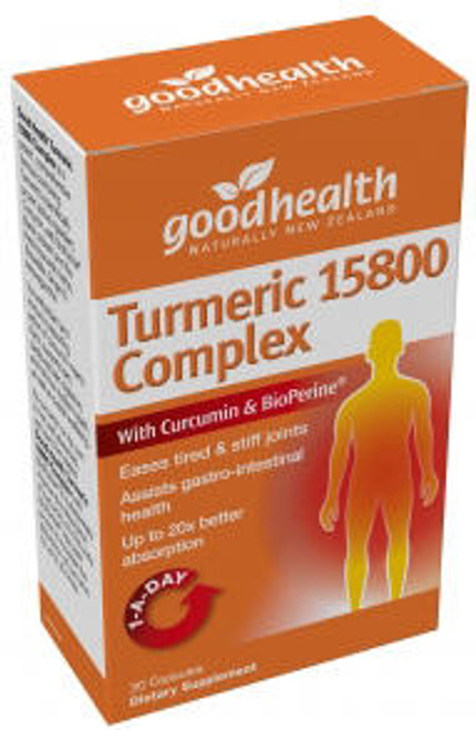 Formulated with Curcumin and BioPerine for 20X Better Absorption