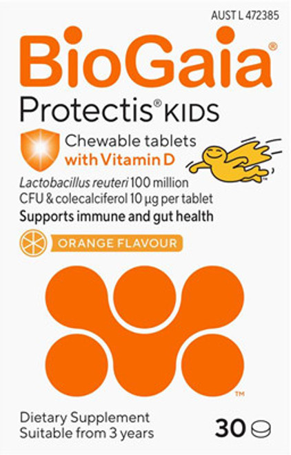 Each tablet contains live, gut-balancing bacteria and Vitamin D formulated to promote a healthy immune system and daily support for overall digestive wellness Each tablet contains live, gut-balancing bacteria and Vitamin D formulated to promote a healthy immune system and daily support for overall digestive wellness