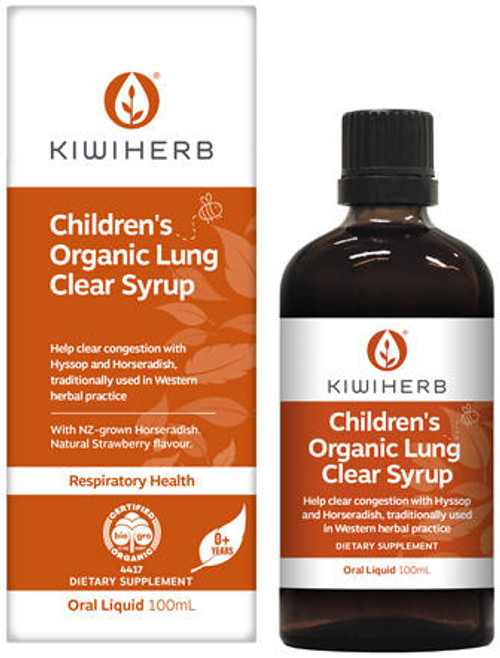Herbal Formulation Combining Hyssop, Licorice and New Zealand Grown Horseradish to Help Clear Congestion and Support Easy Breathing