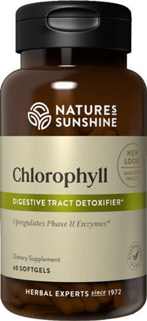 Nature's Sunshine Chlorophyll SoftGels 60 - SPECIAL - Expiry 11/25 Nature's Sunshine Chlorophyll SoftGels 60 - SPECIAL - Expiry 11/25