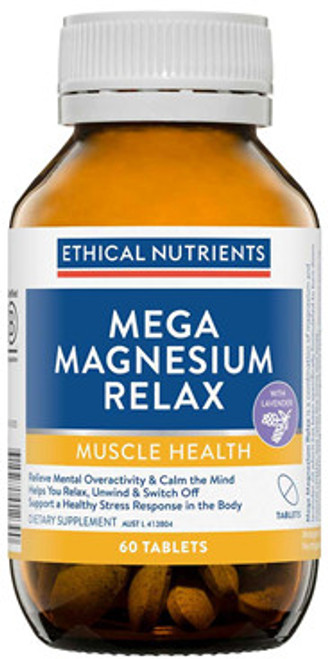 Contains a combination of magnesium and lavender oil which has been specifically formulated to turn down mental chatter and relax the mind and body.