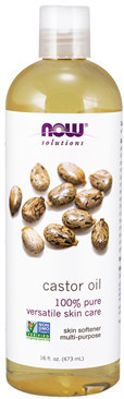 NOW Pure Castor Oil contains pure, certified organic Castor Oil, pressed from the seed of Ricinus communis and is virtually odorless making it a versatile addition to skincare and beauty formulas