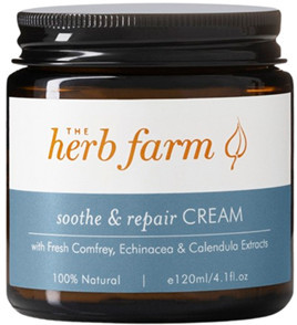 The Herb Farm Soothe & Repair Cream is formulated with soothing and repairing extracts and oils to assist with dry, itchy and irritated skin conditions