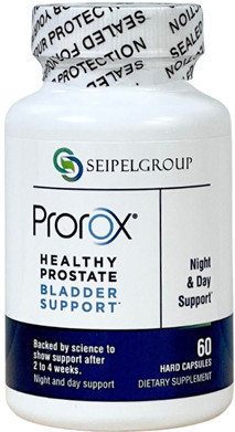 Prorox Combines UROX with clinically researched nutrients to support prostate health and reduce symptoms of benign prostatic hypertrophy