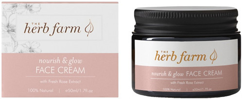 The Herb Farm's legacy moisturiser, loved for many years for its nourishing and protecting properties for normal and sensitive skin.