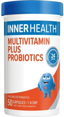 Inner Health Multivitamin Plus Probiotics Capsules 50