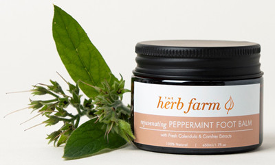 The Herb Farm Rejuvenating Peppermint Foot Balm has been formulated to encourage circulation and repair to refresh, soothe and revitalise tired and sore feet