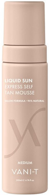 VANI-T Liquid Sun Express Self Tan Mousse Medium 200ml