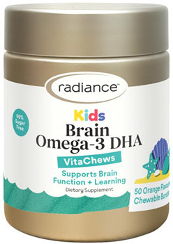 Omega-3 Essential Fatty Acids DHA and EPA in a Delicious Orange Flavoured VitaChew