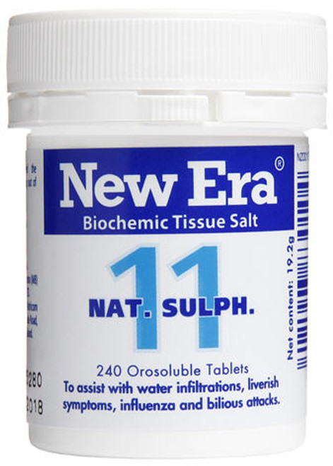 Sodium Sulphate and Biotin Homeopathic Formulation Designed to Dissolve Easily in the Mouth