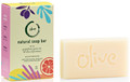 Olive Natural Soap Bar contains Extra Virgin Olive Oil, Grapefruit and Green Tea, combined to create a luxurious soap that leaves skin feeling moisturised and beautifully fresh