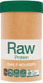 Amazonia Raw Protein Daily Nourish provides a convenient, all-in-one blend with 24g plant protein and 14 wholefood vitamins and minerals.