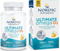 Nordic Naturals Ultimate Omega-D3 combines healthy doses of two essential nutrients for optimal wellness, omega-3 EPA+DHA and vitamin D3, in a concentrated serving for heart, brain, and bones support.