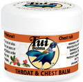 Tui Balms Throat & Chest Balm is formulated to help with decongestion associated with coughs and colds, made with a combination of essential oils which work to help clear nasal, sinus and chest congestion, in a natural base of Olive Oil and Beeswax.