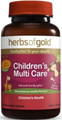 Herbs of Gold Children's Multi Care Chewable Tablets 60 - Strawberry-Vanilla Flavour