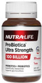 Nutra-Life ProBiotica Ultra Strength Contains 3 scientifically researched Probiotics with added Prebiotics to provide dual action support for healthy gastrointestinal and immune system health