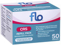 FLO CRS is a non-medicated, preservative-free, isotonic irrigation solution for washing the nasal passages and sinus cavities.