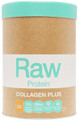 Premium Blend of Marine Collagen, Organic Sprouted and Fermented Plant Protein,  with a delicious Vanilla Maple Flavour