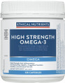 Ethical Nutrients High Strength Omega-3 Capsules are Sourced from Oily Cold-Water Fish, and Formulated with a Natural Citrus Berry Flavour to Ensure No After-Taste