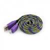 CABLE SBOX USB-MICRO USB 1M Purple
