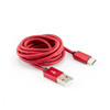 CABLE SBOX USB-TYPE C M/M 1.5M Fruity Red