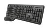 Trust Keyboard+Mouse ODY Wireless Silent Keys Spill Resistant Black
