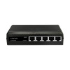 GENATA SWITCH 60w PoE 4FE(PoE) 10/100+1FE(Up-link) 10/100 GNT-P9105ES