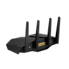 Asus AX5400 Dual Band WiFi 6 Gaming Router 5400Mbps Game Mode AURA RGB Internet Security Mesh WiFi Gigabit Port VPN 90IG07W0-MO3B10