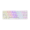 White Shark MECHANICAL KEYBOARD GK-2022 SHINOBI WHITE / US - BROWN.SW