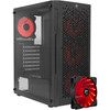 White Shark PC CASE GCC-2302 BULLET BLACK + 4 Fan IMPULSE