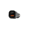 USB CAR CHARGER SBOX CC-038 / 2 OUTPUTS - 38 W Black