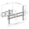 MOUNT SBOX PLB-3646-2 (37-80"/40kg/600x400)