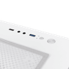 White Shark PC CASE GCC-2304 TORPEDO WHITE + 3 Fan DASH