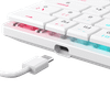 White Shark KEYBOARD GK-006211 NAGAMAKI White-Mechanical-RED.SW