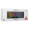 White Shark KEYBOARD GK-2202 ASHIKO-2 Mechanical - Red Full Anti-Ghosting Rainbow Effect Black / US / RED.SW.