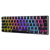 White Shark KEYBOARD GK-2202 ASHIKO-2 Mechanical - Red Full Anti-Ghosting Rainbow Effect Black / US / RED.SW.