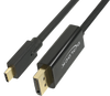 DP-TypeC DeLock DisplayPort 1.2 > USB-C (ST-ST) 2m Cable 4K 85256