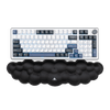 White Shark WRIST REST FOR KEYBOARD KP-011 CUMULUS-B BLACK