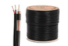 Allstrong COAXIAL CABLE RG59 + CCA POWER Bare copper CABLE 300M/ROLL