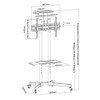 Mount SBOX Podni FS-401 (37-70"/50kg/600x400)