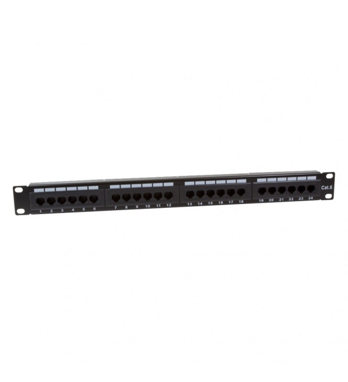 Logilink Patch Panel Cat 6 19" 24 x RJ45 UTP black