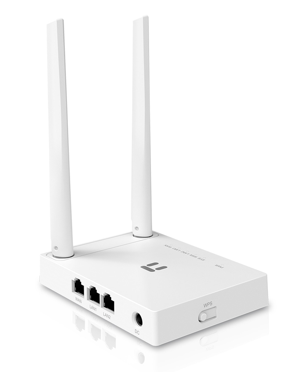 WIRELESS N ROUTER. 300MBPS 2*5DBI FIXED ANTENNAS BUILT-IN 2 LAN W1