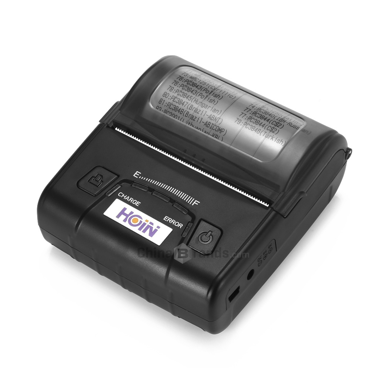 PORTABLE Printer 58mm BLUETOOTH + USB Black