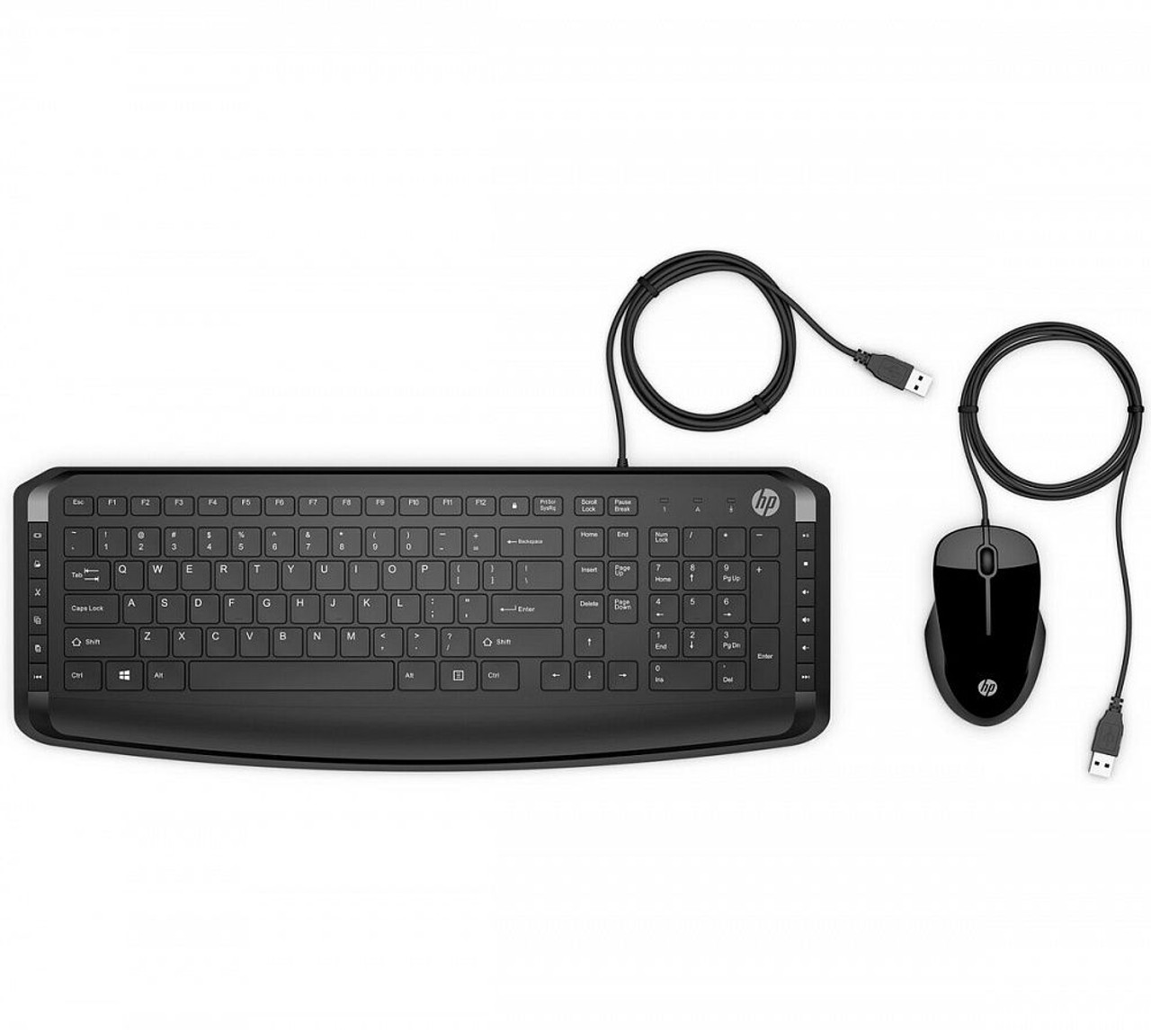 HP Keyboard and Mouse USB Pavilion 200 Black