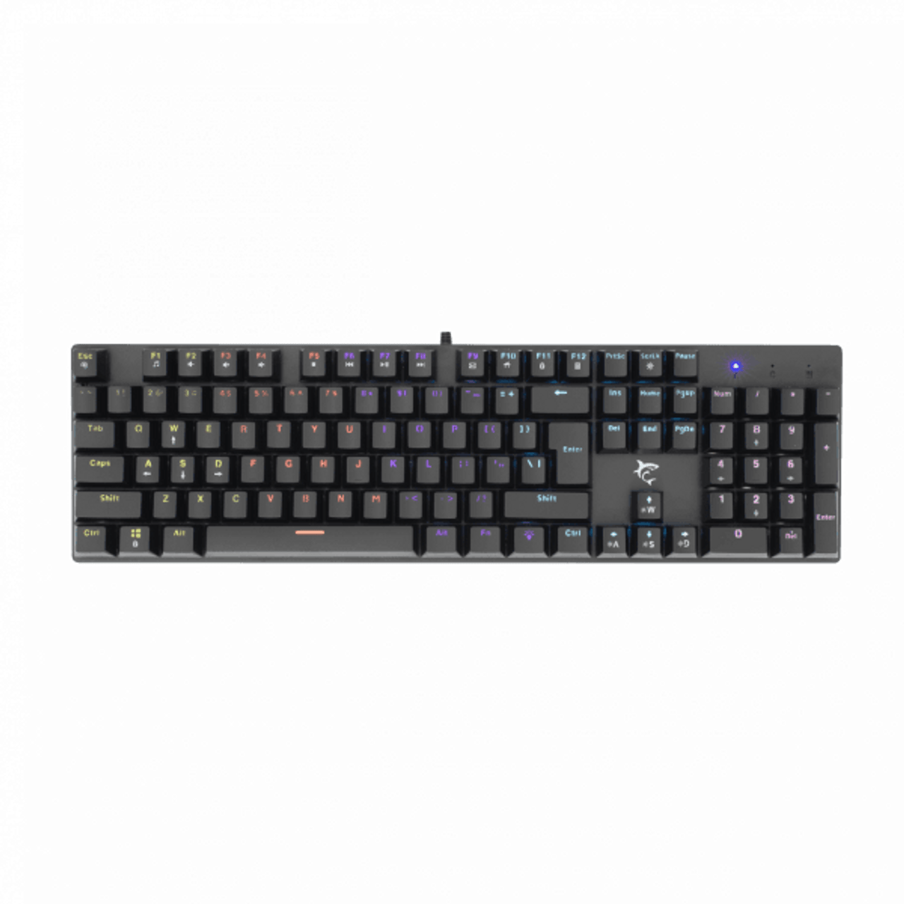 White Shark Keyboard GK-2107 COMMANDOS ELITE - Mehanicka / US - RED SW