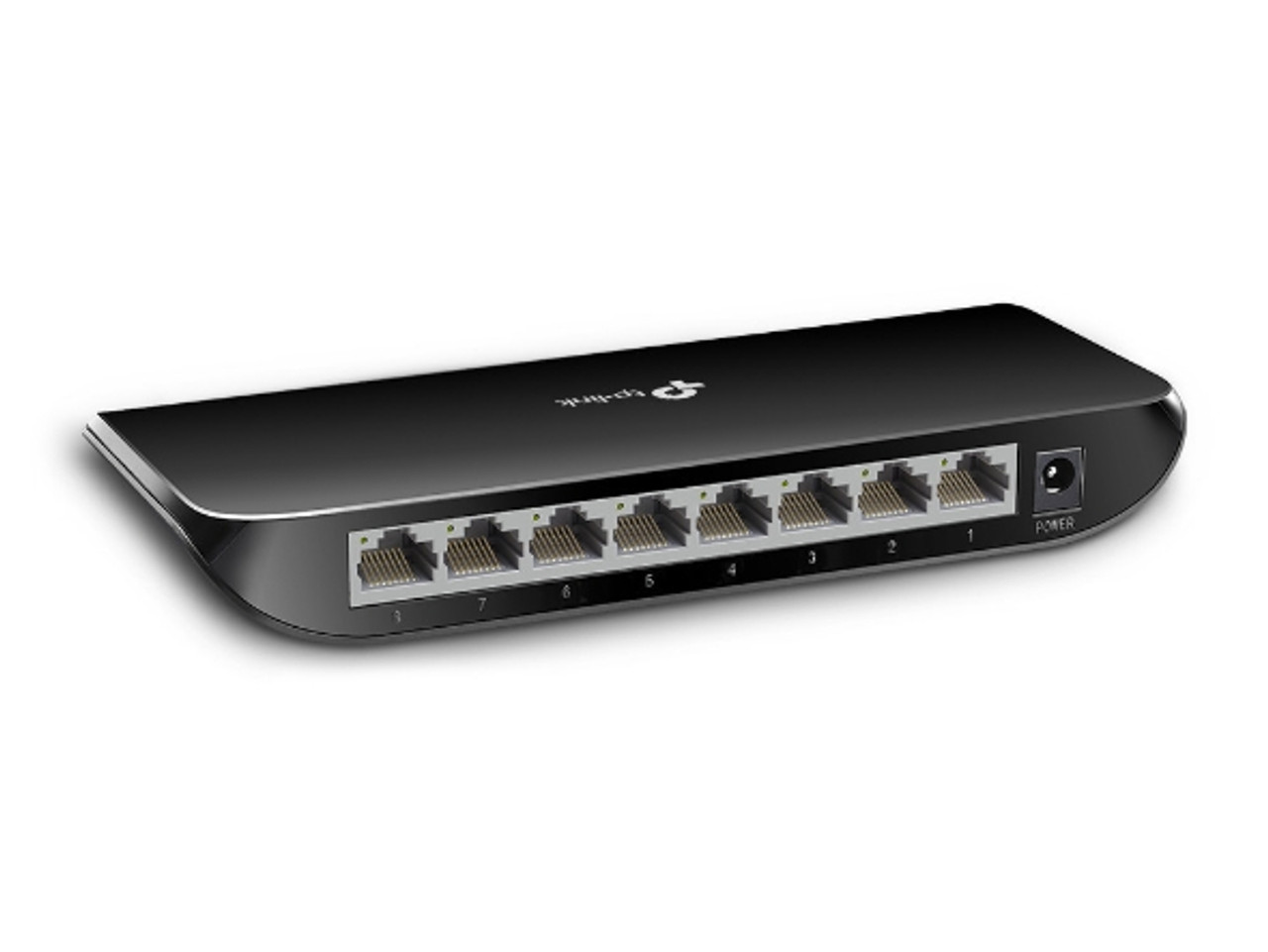 Tp-Link Switch 8 Port Gigabit 10/100/1000Mbps RJ45 Ports 4.63W (220V/50Hz) TL-SG1008D